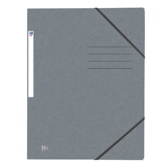  Gumis mappa A/4 Oxford Top File - Szürke