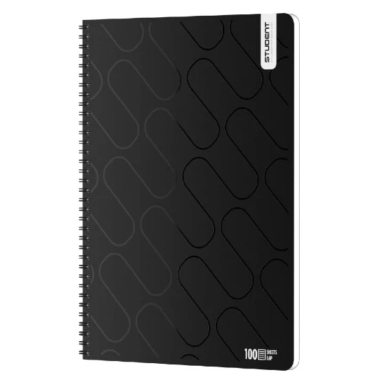 ICO Student Prémium spirálfüzet, vonalas A/4, 100lap