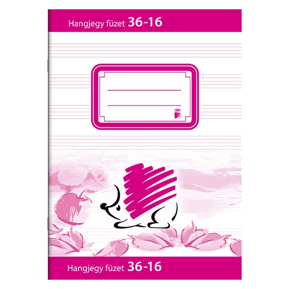 Süni hangjegy füzet A/5 36-16