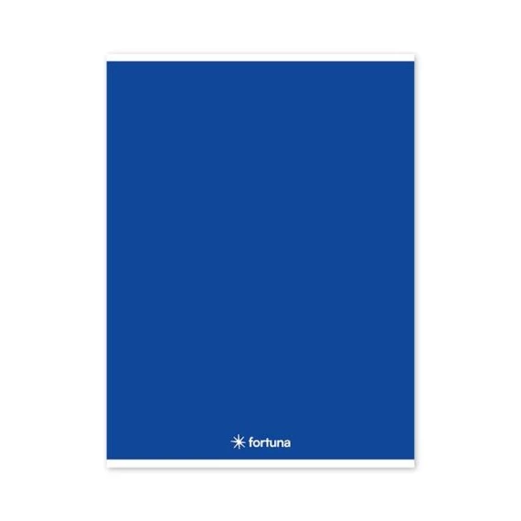 Füzet FORTUNA Monocolor vonalas A/4 32 lapos - Sötétkék