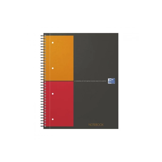 Spirálfüzet Oxford  A/4 - International Notebook kockás