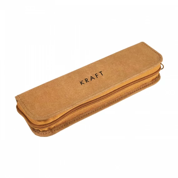 Tolltartó PASTELINI KRAFT lapos gumipántos - Natur