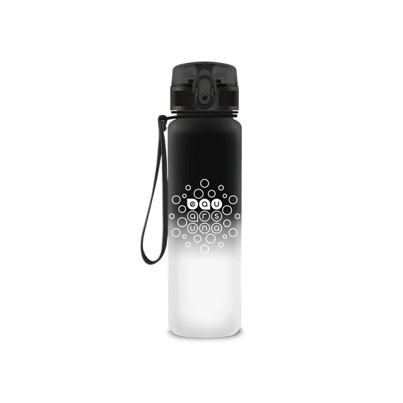 Ars Una BPA-mentes színátmenetes kulacs matt, 600 ml - Black & White