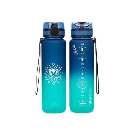 Ars Una BPA-mentes színátmenetes kulacs matt, 1000 ml - Dark Sea