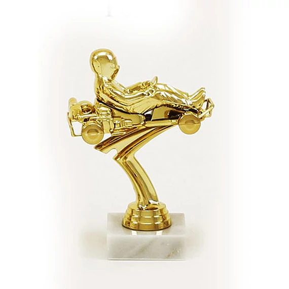 Arany hatású figura - Gokart F69