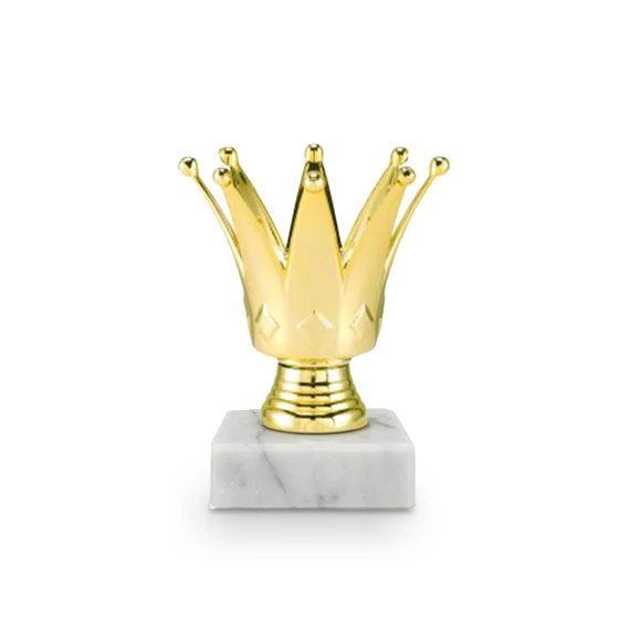 Arany hatású figura - Korona 10 cm FP527