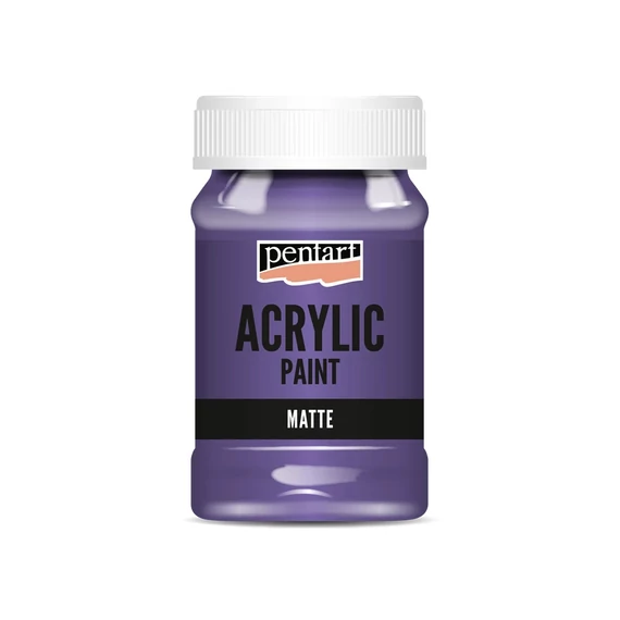 Matt akrilfesték 100 ml ibolyalila