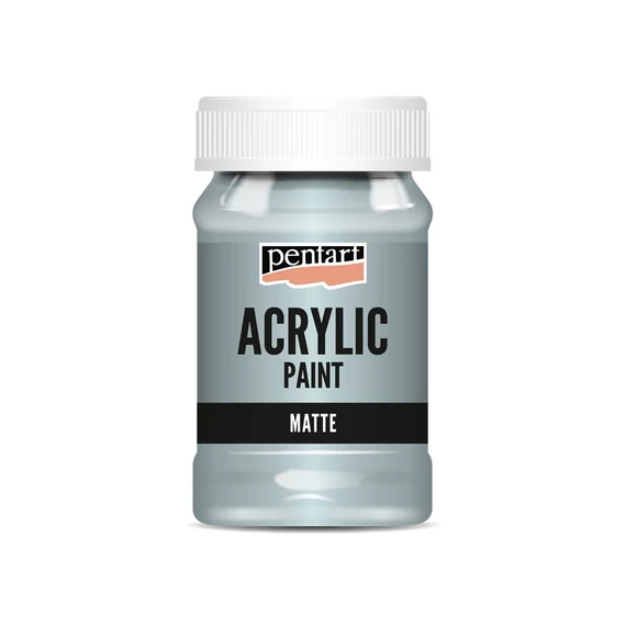 Matt akrilfesték 100 ml jégkék