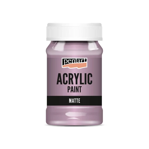 Matt akrilfesték 100 ml rózsaszín