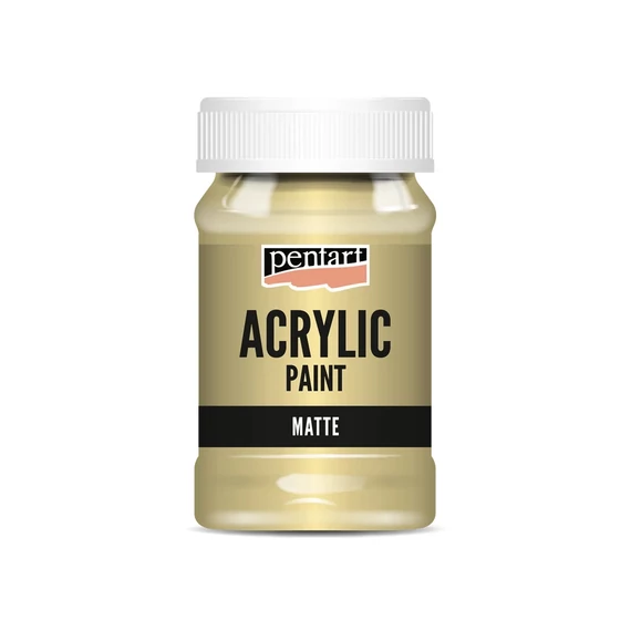 Matt akrilfesték 100 ml tejeskávé