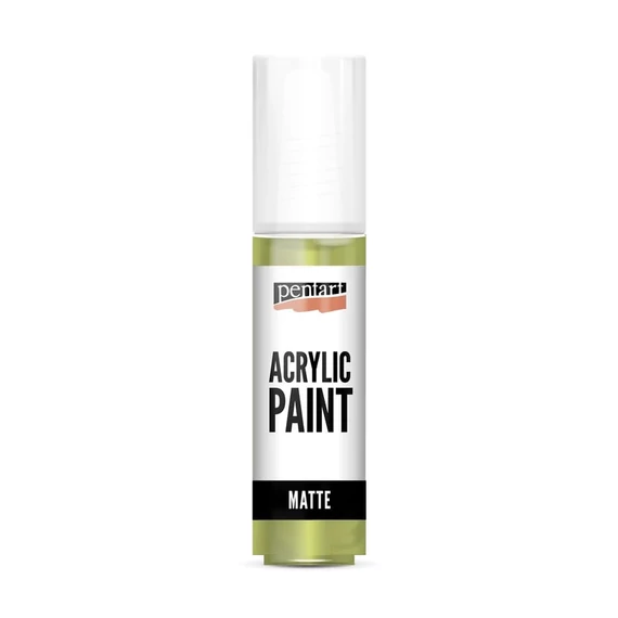 Matt akrilfesték 20 ml limezöld