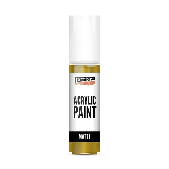 Matt akrilfesték 20 ml okker