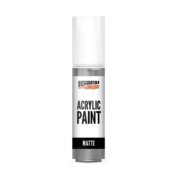 Matt akrilfesték 20 ml szürke