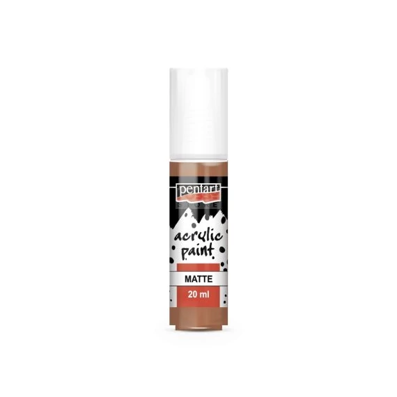 Matt akrilfesték 20 ml vörösbarna agyag