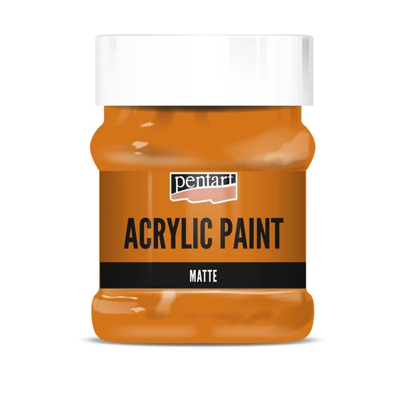 Matt akrilfesték 230 ml narancs