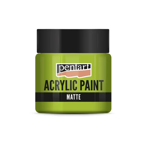 Matt akrilfesték 50 ml almazöld