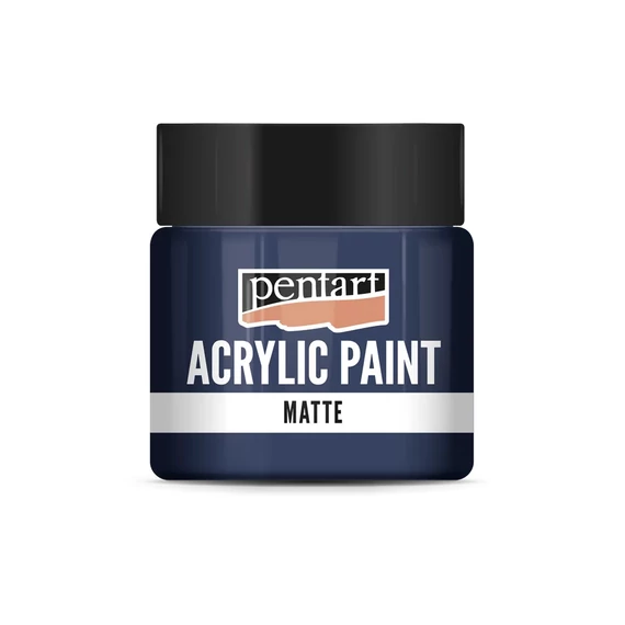 Matt akrilfesték 50 ml indigókék