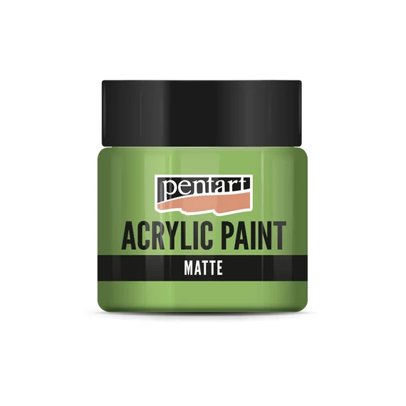 Matt akrilfesték 50 ml levélzöld