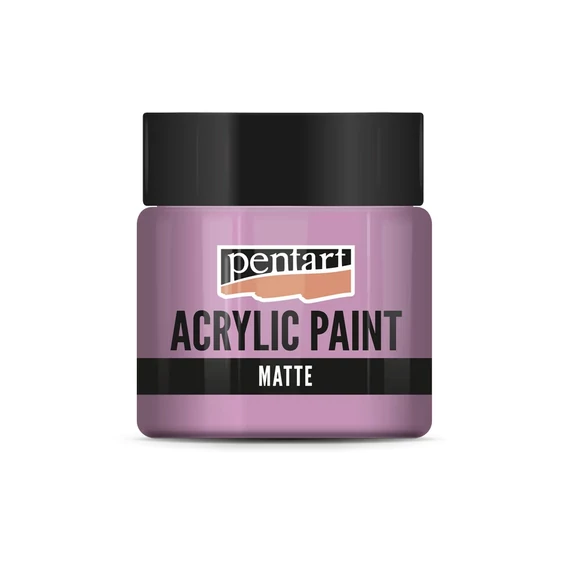 Matt akrilfesték 50 ml málna