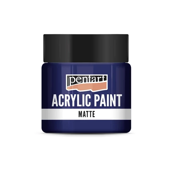 Matt akrilfesték 50 ml sötétkék