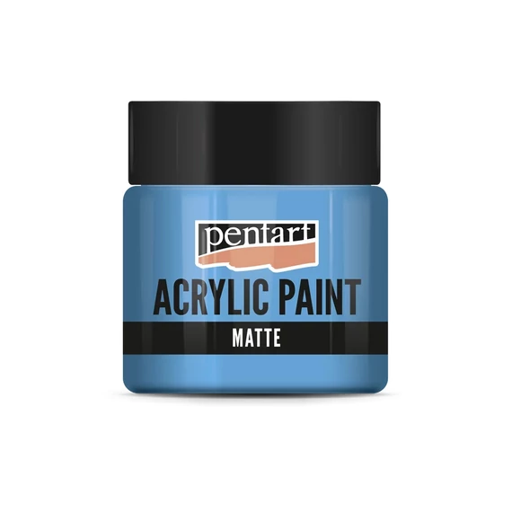 Matt akrilfesték 50 ml világoskék