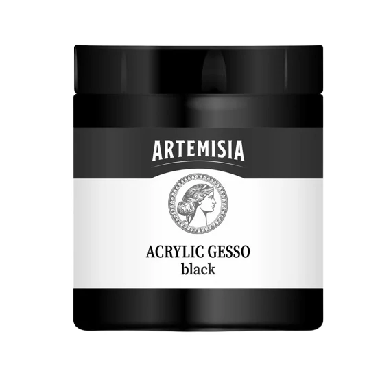 Artemisia Akril Gesso 250 ml fekete 