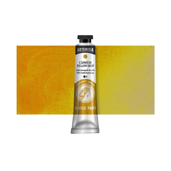 Artemisia akrilfesték 20 ml sötét kadmiumsárga