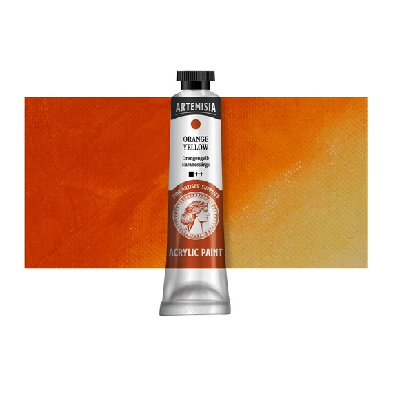 Artemisia akrilfesték 20 ml narancssárga