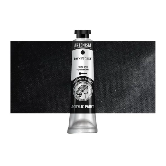 Artemisia akrilfesték 20 ml payne's szürke