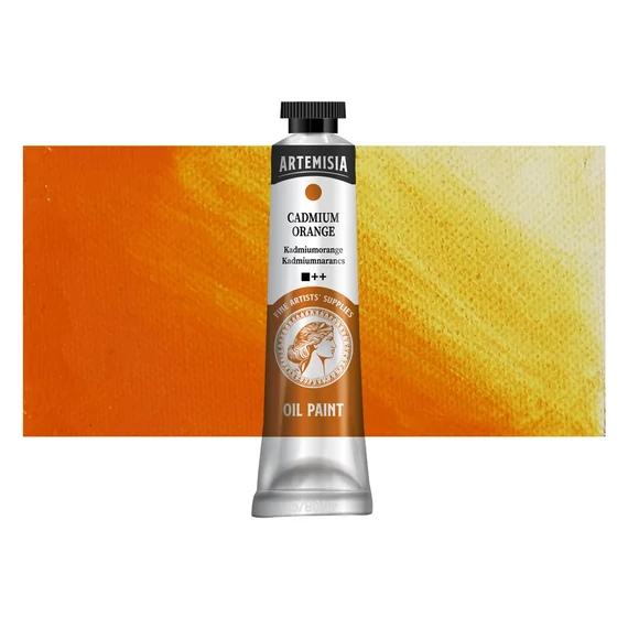 Artemisia olajfesték 20 ml kadmiumnarancs