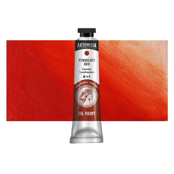 Artemisia olajfesték 20 ml vermilion piros