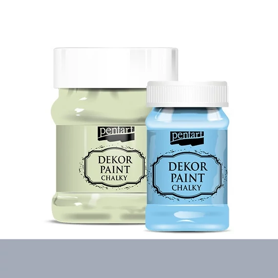 Dekor krétafesték 100 ml szürke