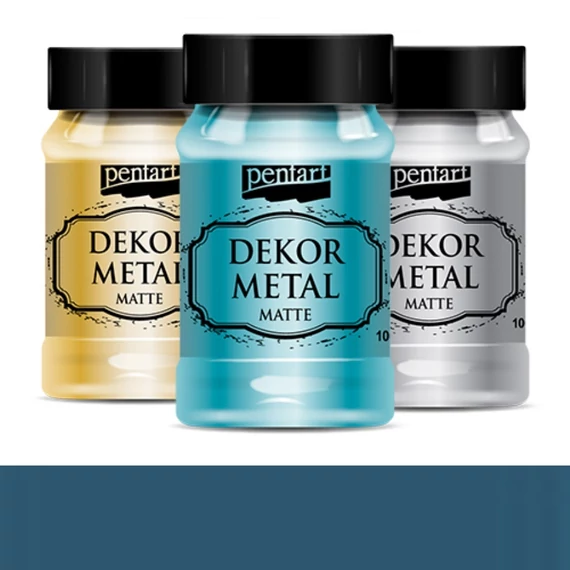 Dekormetál matt 100 ml Oxford kék