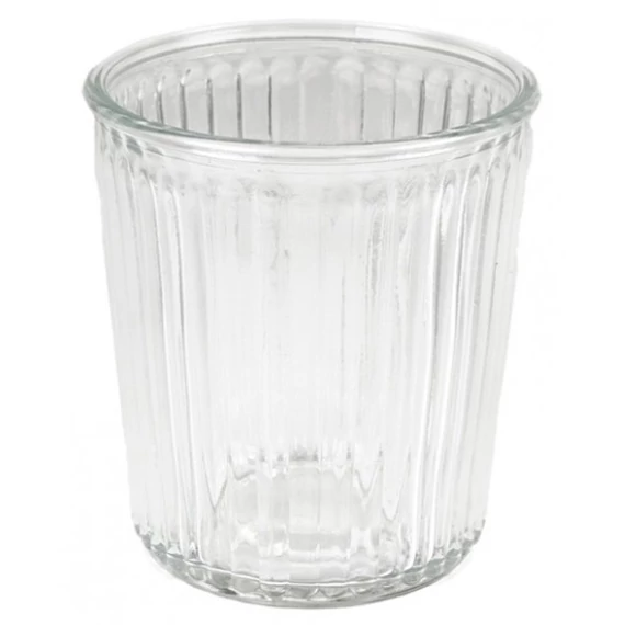  Üvegváza 15cm - Bordás