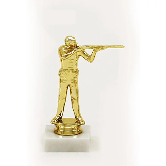Arany hatású figura - Vadászat, lövészet F46