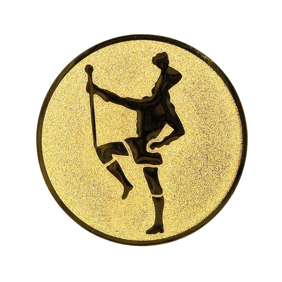 Mazsorett érembetét, 25mm BK151A