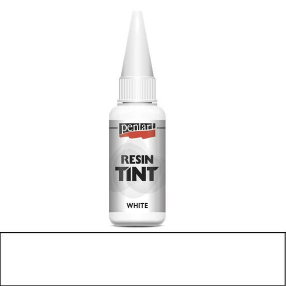 Gyantaszínező tinta fehér 20 ml