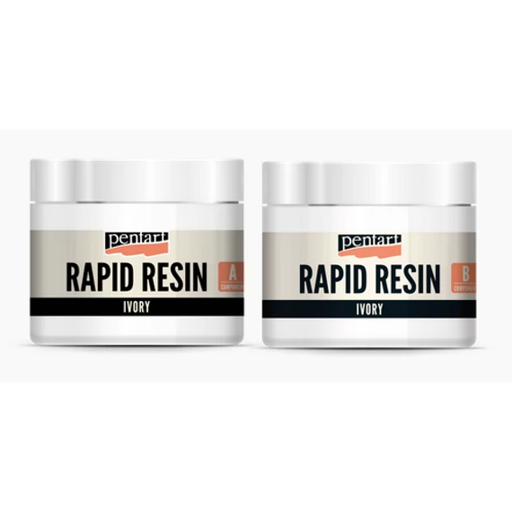 Rapid gyanta 1:1 szett 80 ml elefántcsont 