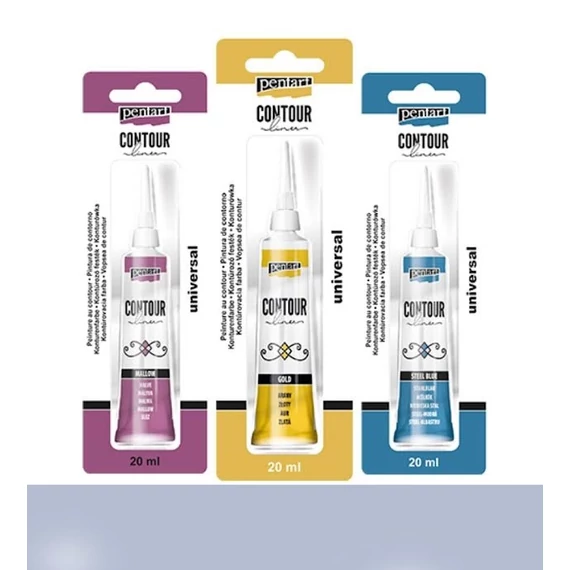 Kontúrozó festék 20 ml áfonya