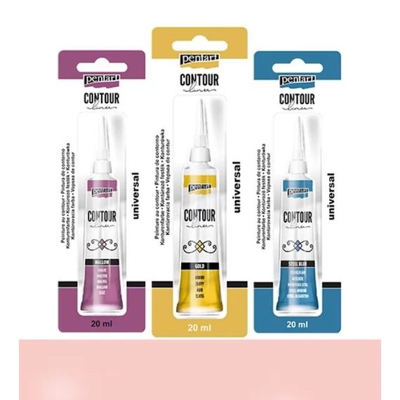 Kontúrozó festék 20 ml puncs