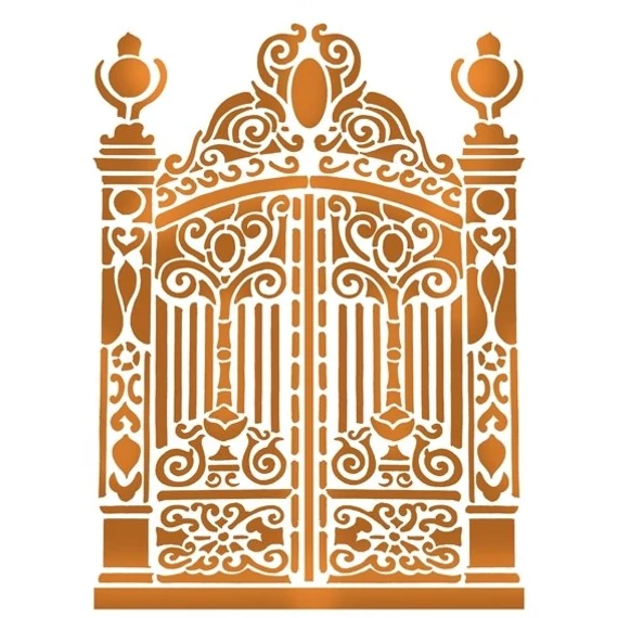 Stencil, 21x29,7cm - Gate