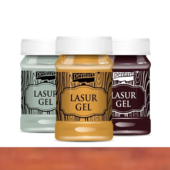 Lazúrgél 100 ml mahagóni