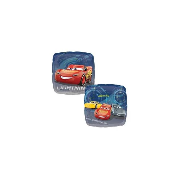 17 inch-es Verdák 3 - Cars 3 - McQueen és Barátai Fólia Lufi
