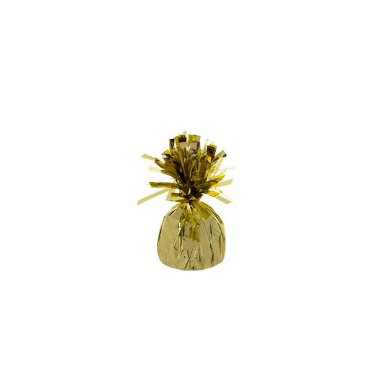 Arany - gold Bojtos Fólia Léggömbsúly 170 gramm