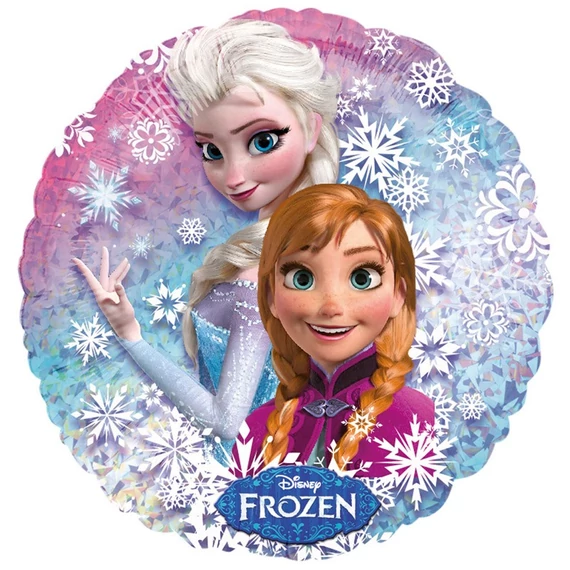 18 inch-es Jégvarázs - Disney Frozen - Holografikus Fólia Lufi