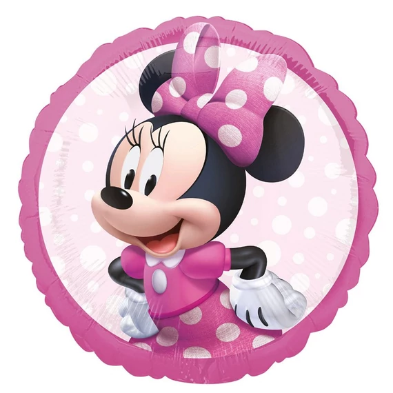 18 inch-es Minnie Egér - Minnie Mouse Forever Szülinapi Fólia Lufi