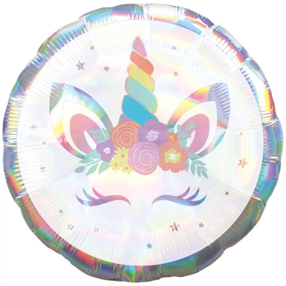 18 inch-es Unikornis - Unicorn Party Fólia Lufi