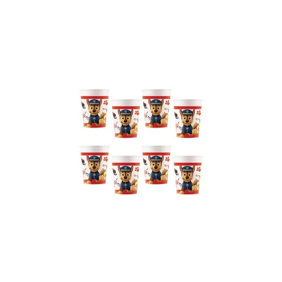 Mancs Őrjárat - Paw Patrol Papír Parti Pohár - 200 ml, 8 db-os