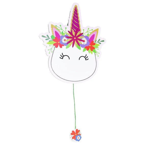 Unikornis fej pinata