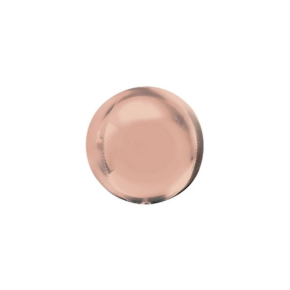 Rose Gold Orbz Fólia Lufi